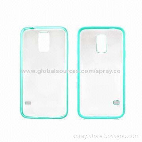 Dual-injection TPU Mobile Phone Cases for Samsung Galaxy S5, Different Colors Available